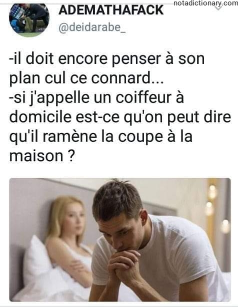 Learn French With Memes: La Coupe à la Maison