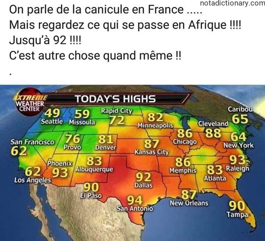 Learn French With Memes: L’Exagération de la Chaleur