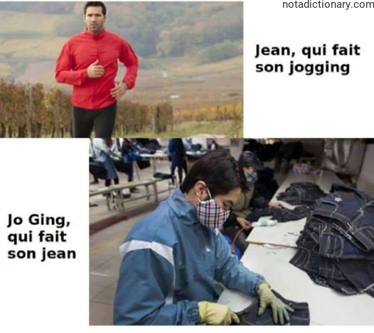 Learn French With Memes: Jogging vs Jeans