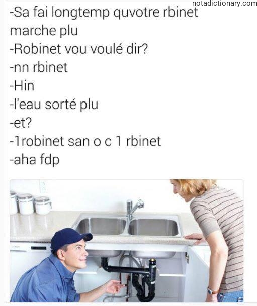 Learn French With Memes: Le Robinet Cassé