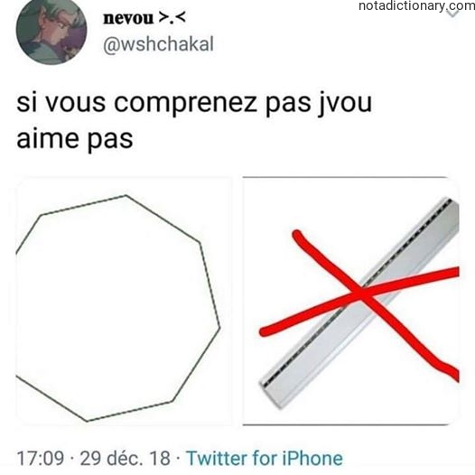 Learn French With Memes: Si Vous Comprenez Pas Jvous Aime Pas