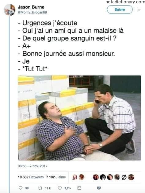 Learn French With Memes: Emergency Group血型