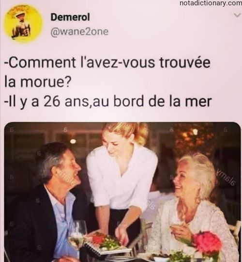 Learn French With Memes: The Old Codfish Joke