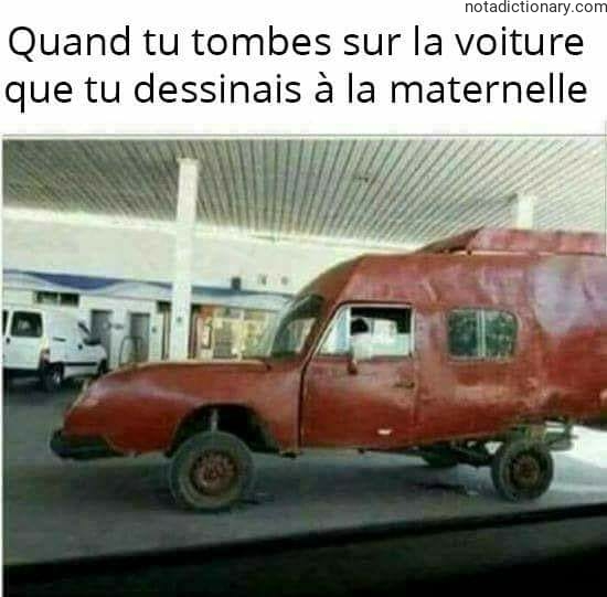Learn French With Memes: Childhood Drawings