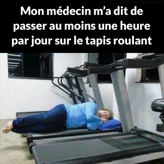 Learn French With Memes: The Gym Lie
