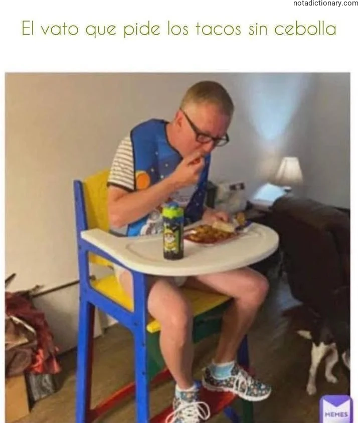 Learn Spanish With Memes: El Vato Sin Cebolla